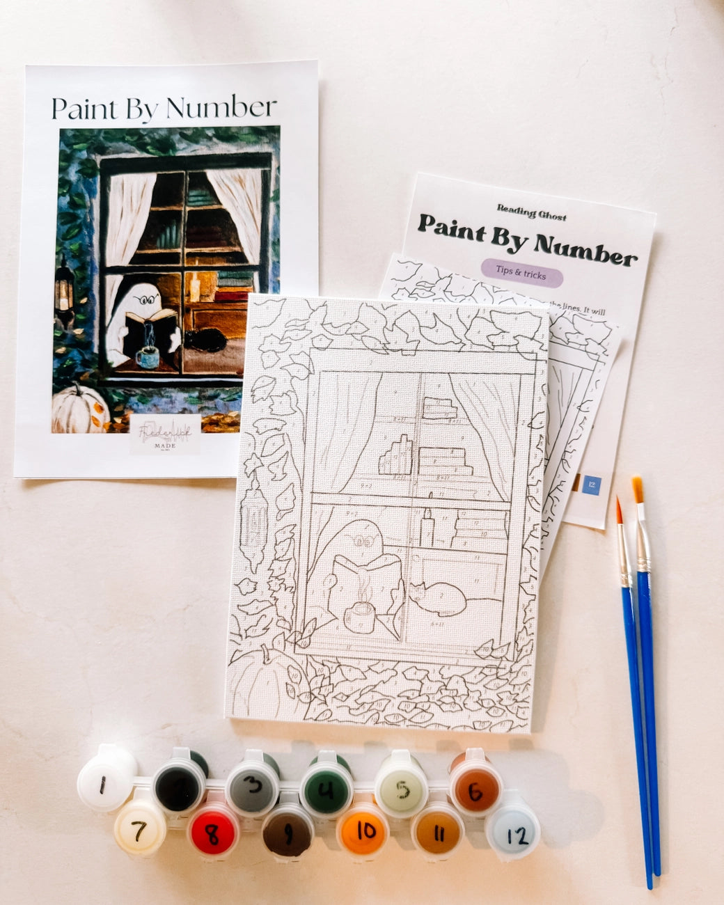 Paint & Sip - Well Read Ghost