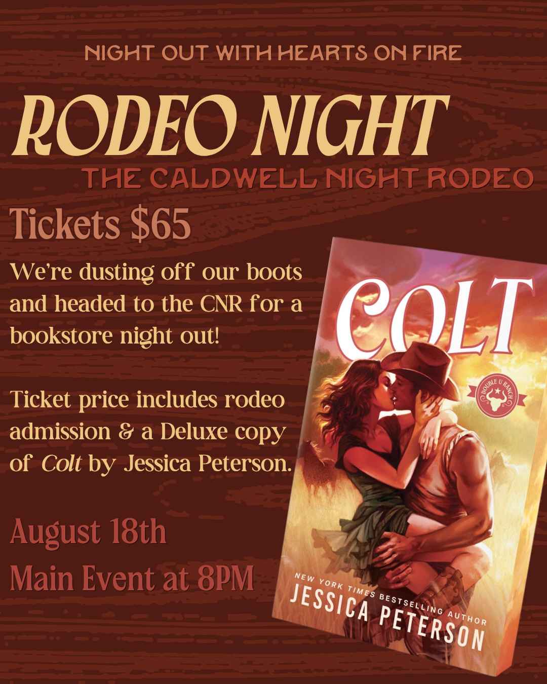 Night Out with Hearts on Fire - Rodeo Night
