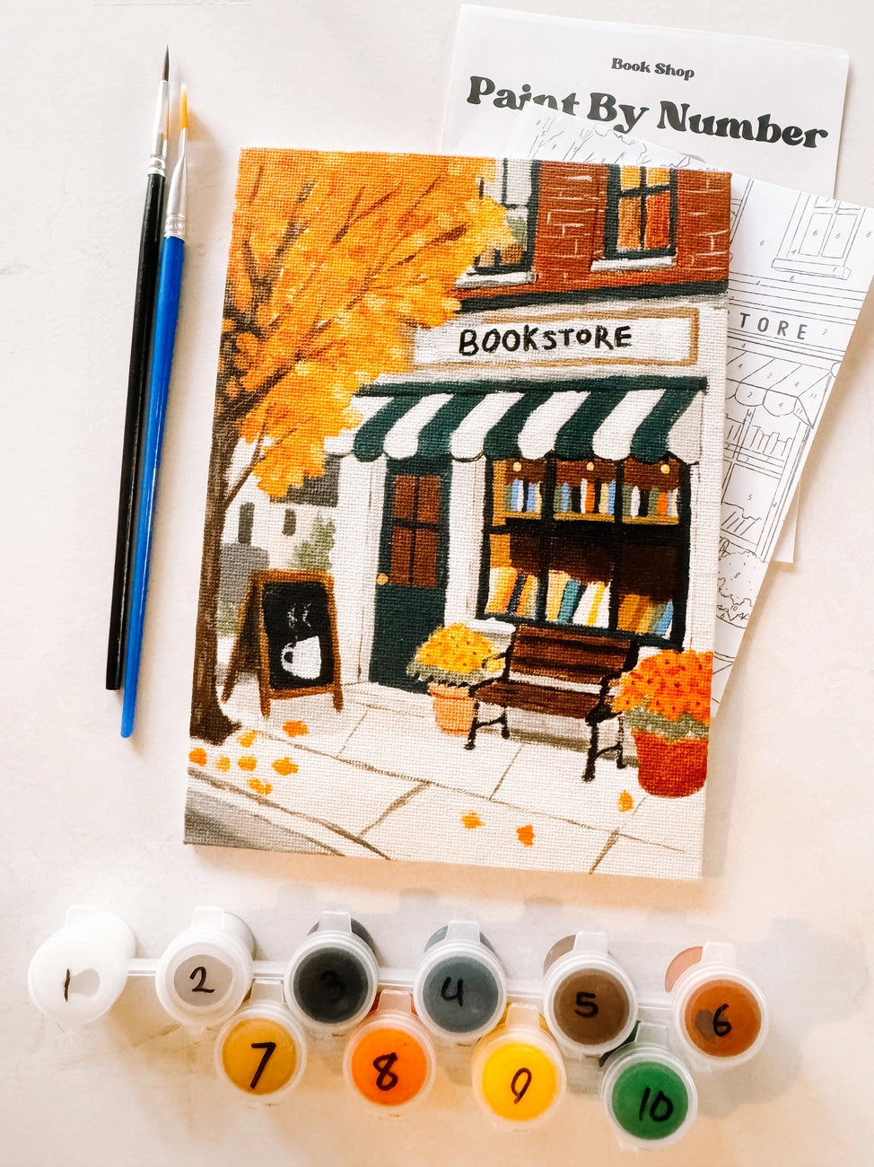 Paint & Sip - Autumn Cottage & Fall Bookshop